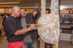 Der vergoldete BH_StrehleWäsche Goldschlägernacht 2008