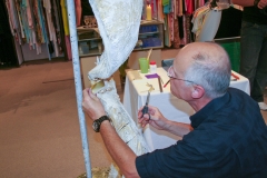 Der vergoldete BH_StrehleWäsche Goldschlägernacht 2008