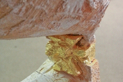 Der vergoldete BH_StrehleWäsche Goldschlägernacht 2008