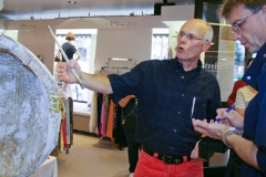 Der vergoldete BH_StrehleWäsche Goldschlägernacht 2008