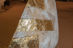 Der vergoldete BH_StrehleWäsche Goldschlägernacht 2008