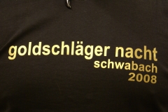 Der vergoldete BH_StrehleWäsche Goldschlägernacht 2008